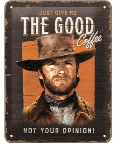 Метална табелка Nostalgic Art - The Good Coffee - 1