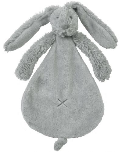 Мека играчка Happy Horse - Зайчето Richie, светлосиво, 25 cm - 1