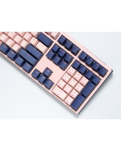 Механична клавиатура Ducky - One 3 Fuji, MX Black, розова/синя - 4