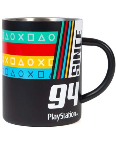 Метална чаша Numskull Games: PlayStation - PS Since 94 - 1