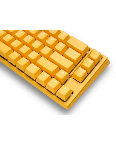 Механична клавиатура Ducky - One 3, MX Cherry Blue, RGB, жълта - 3