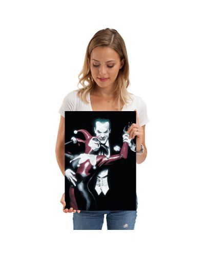 Метален постер Displate - DC Comics: Joker and Harley - 2