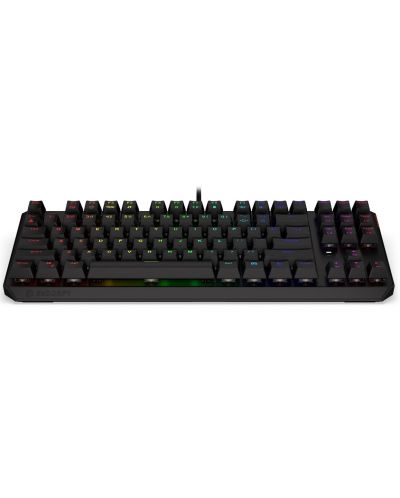 Механична клавиатура Endorfy - Thock TKL, Red, RGB, черна - 4