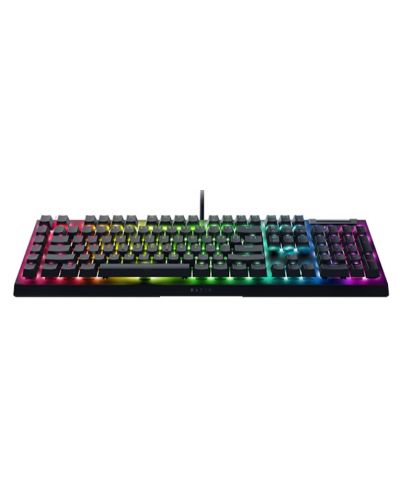 Механична клавиатура Razer - BlackWidow V4 X, Yellow, RGB, черна - 7