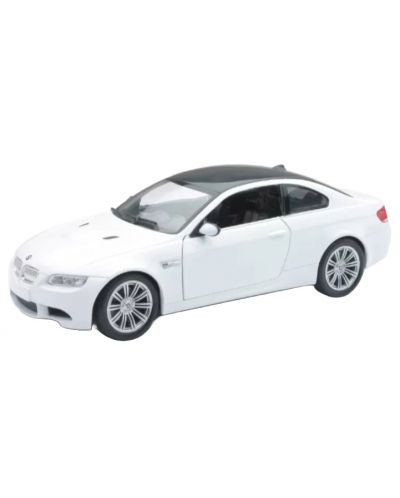 Метална количка Newray - BMW 3 Coupe, бяла, 1:24 - 1