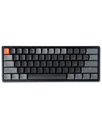 Механична клавиатура Keychron - K12, безжична, Blue, RGB, сива - 1