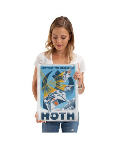 Метален постер Displate - Star Wars: Support the Rebellion - 2