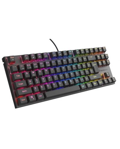 Механична клавиатура Genesis - Thor 303 TKL HS, Silent, RGB, черна - 3