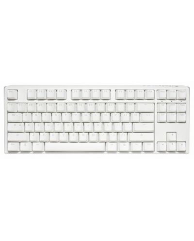 Mеханична клавиатура Ducky - One 3 Pure White TKL, Clear, RGB, бяла - 2