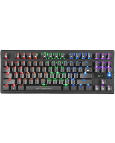 Механична клавиатура Xtrike ME - GK-979 EN, Blue, Rainbow, черна - 1
