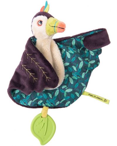 Мека играчка Moulin Roty Dans la jungle - Кърпичка Тукан Pakou