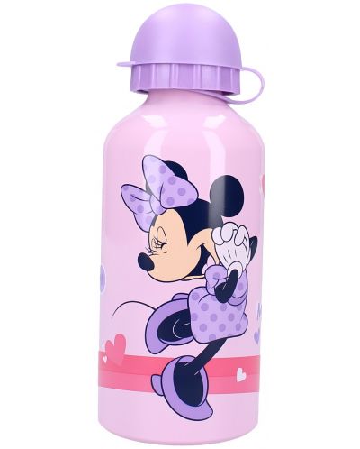 Алуминиева бутилка Vadobag Let's Eat - Minnie Mouse, 500 ml - 1