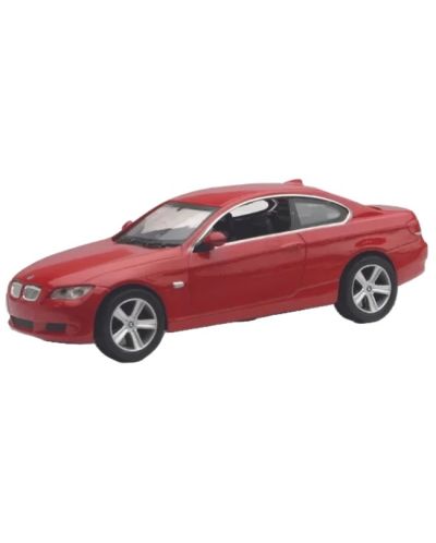 Метална количка Newray - BMW 3 Series Coupe, червен, 1:43 - 1