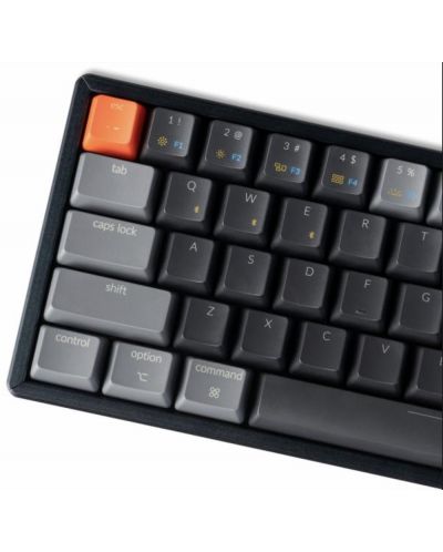 Механична клавиатура Keychron - K12, безжична, Blue, RGB, сива - 3