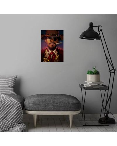 Метален постер Displate Movies: Django Unchained - Django - 3