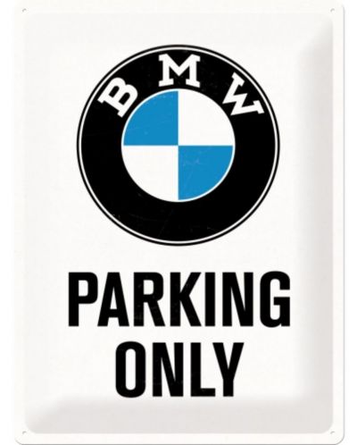 Метална табелка Nostalgic Art BMW - Parking Only - 1