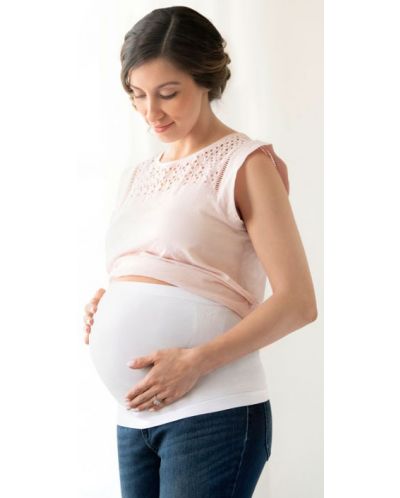 Medela Поддържащ колан за бременни, размер S, бял - 2