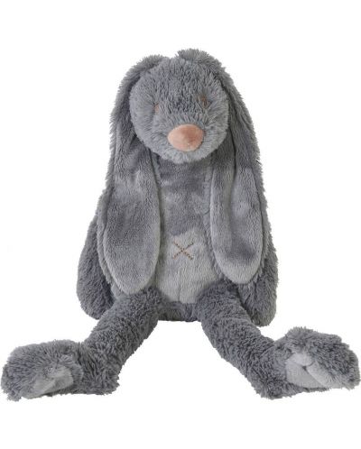 Мека играчка Happy Horse - Зайчето Richie, сиво, 58 cm - 1