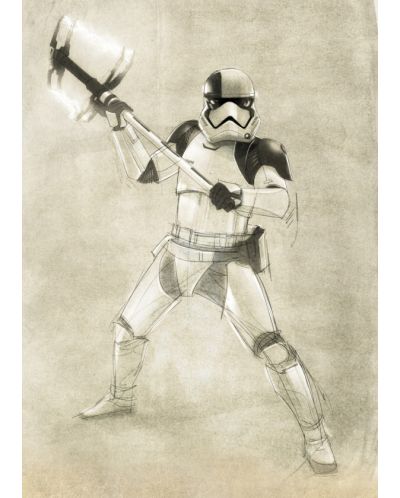 Метален постер Displate - Star Wars: Stormtrooper - 1