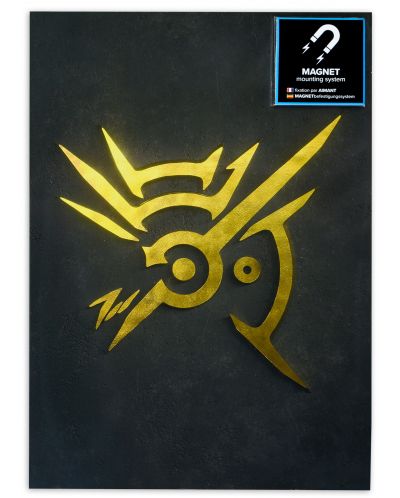 Метален постер Displate Games: Dishonored - Logo - 1