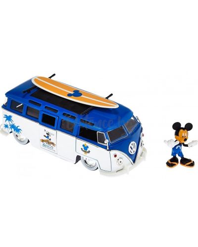 Метална играчка Jada Toys Disney - Ван с герой Мики Маус - 1