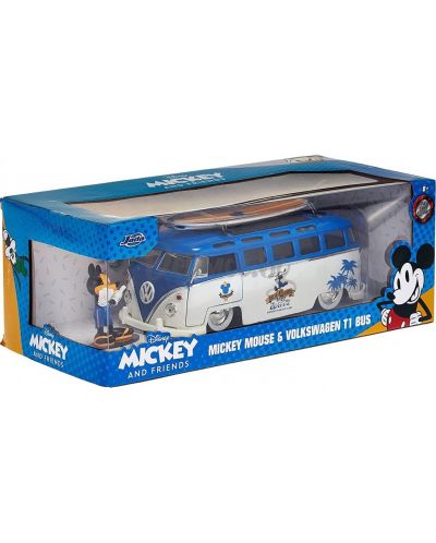 Метална играчка Jada Toys Disney - Ван с герой Мики Маус - 4