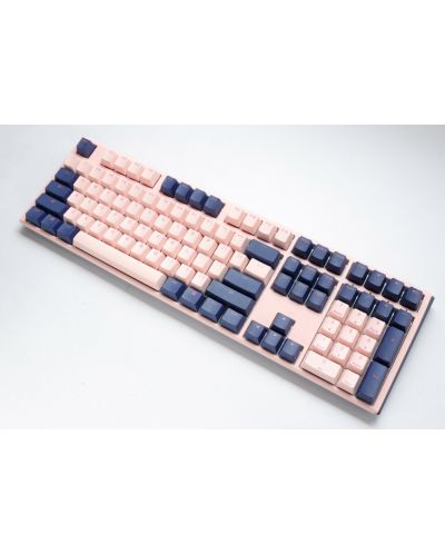 Механична клавиатура Ducky - One 3 Fuji, MX Black, розова/синя - 3