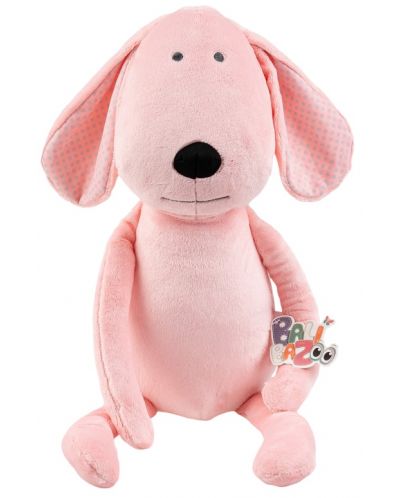 Мека играчка за гушкане Bali Bazoo - Dog, 58 cm, розова - 1