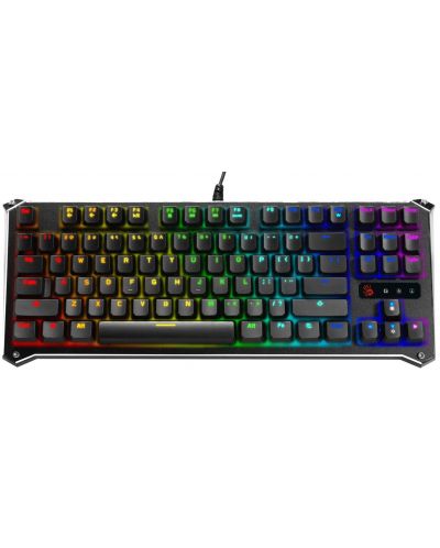 Механична клавиатура A4Tech Bloody - B930, Clicky, RGB, черна - 1