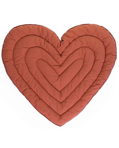 Меко килимче за игра ChildHome - Heart, 120 cm - 1