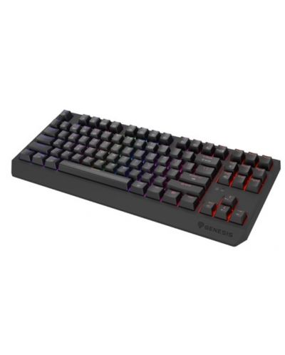 Механична клавиатура Genesis -  Thor 230 TKL, Outemu Red, безжична, черна - 1