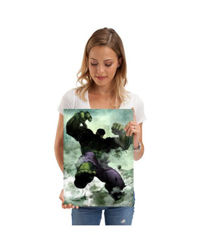 Метален постер Displate - Marvel: Hulk - 2