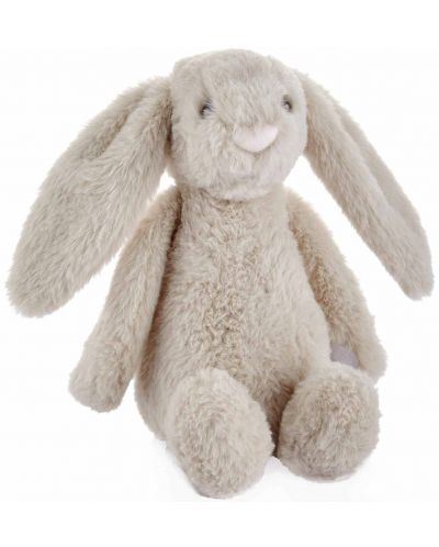 Мека играчка BabyJem - Bunny, Ecru, 35 cm   - 1