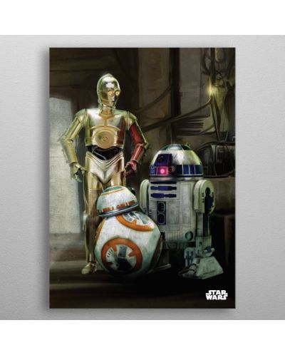 Метален постер Displate - Star Wars: Droids - 3