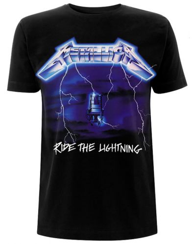 Тениска Rock Off Metallica - Ride The Lightning Tracks - 2