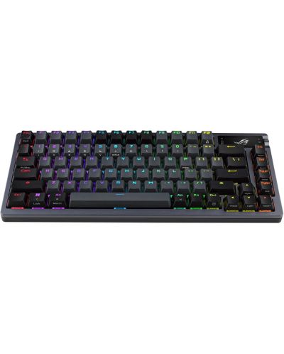 Механична клавиатура ASUS - ROG Azoth, безжична, NX Red, RGB, сива - 3