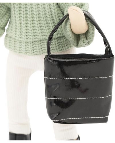 Мека кукла Orange Toys Sweet Sisters - Лилу със зелен пуловер, 32 cm - 5
