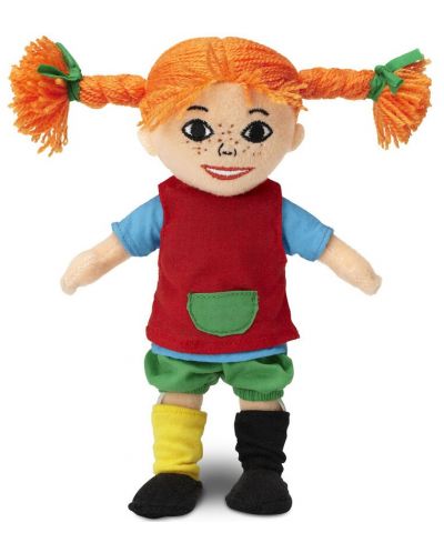 Мека кукла Pippi - Пипи Дългото Чорапче, 20 cm - 1