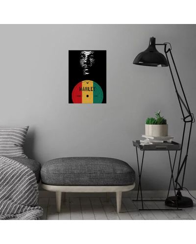 Метален постер Displate Music: Marley - Bob - 3