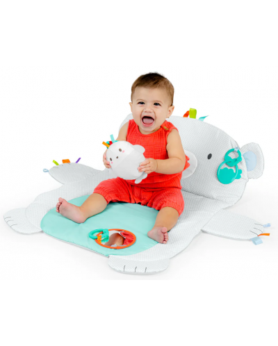 Мека постелка за игра с активности Bright Starts - Tummy Time - 5