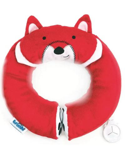 Мека възглавничка за път Trunki - Red Fox Felix