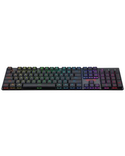 Механична клавиатура Redragon - Apas Pro, безжична, Blue, RGB, черна - 1