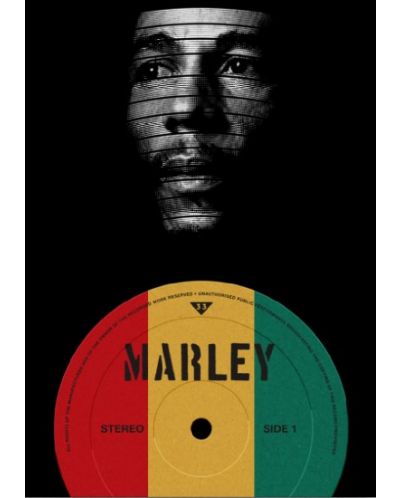 Метален постер Displate Music: Marley - Bob - 1