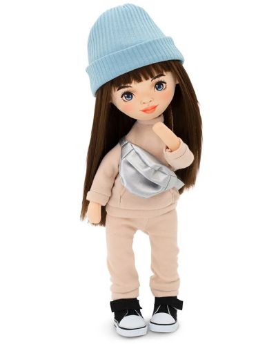 Мека кукла Orange Toys Sweet Sisters - София с бежов анцуг, 32 cm - 1