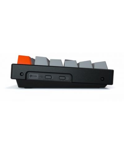 Механична клавиатура Keychron - K8, TKL Aluminum, Clicky, RGB, черна - 3