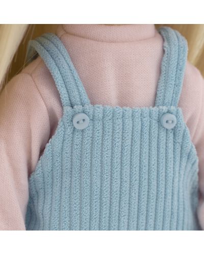 Мека кукла Orange Toys Sweet Sisters - Мия със синя рокля без ръкави, 32 cm - 6