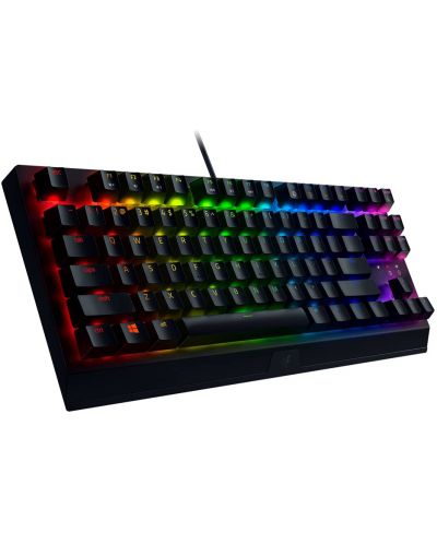 Механична клавиатура Razer - BlackWidow V3 Tenkeyless, Yellow, RGB, черна - 4