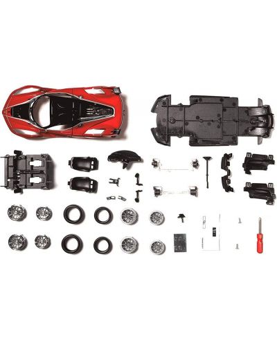 Метална кола за сглобяване Maisto Assembly Line - Ferrari FXX K, 1:24 - 4