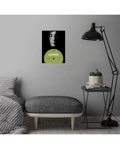 Метален постер Displate Music: Lennon - John - 3