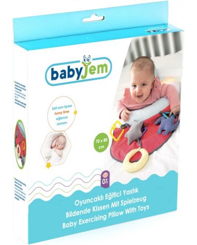 Мека възглавница с играчки BabyJem - 5